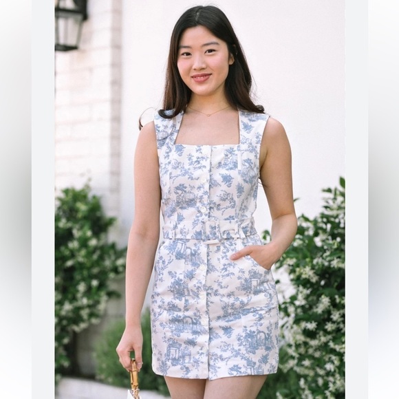 Storia Dresses & Skirts - Storia Sarah Belted Mini Dress Sz M NWT